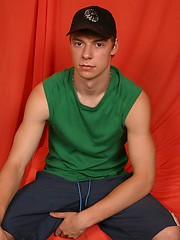 Sexy european jock shows cock