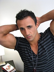 Ali is a hot muscular Middle Eastern stud and he likes cocks