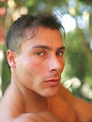 Handsome muscle model Gilberto Nestore