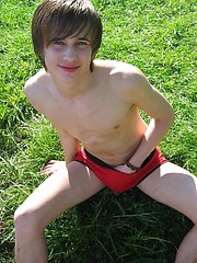 Mike - pretty teen boy outdoor