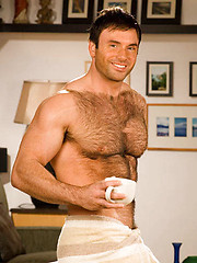 Furry dad solo session
