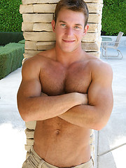Hot hairy muscle hunk