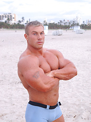 Greg Jones shows his perfect muscled body