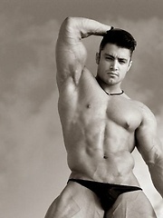 Muscle star Jonny Delgado