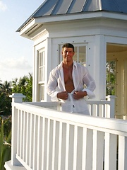 Zeb Atlas posing at the sunny morning