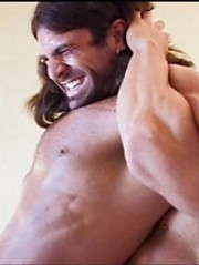 Muscle gays fighting