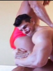Muscle gays fighting