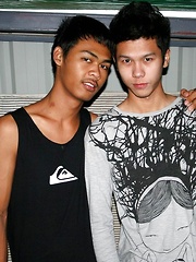 Asian twink boys cum drinkers
