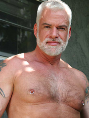 Silver Daddy Jake Marshall and Super Hairy Hunk Marco Rios