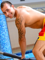 Jason Visconti posing