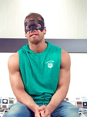 On his first appearance on Maskurbate, Brad told us he was a personal trainer during the day, and a stripper at night